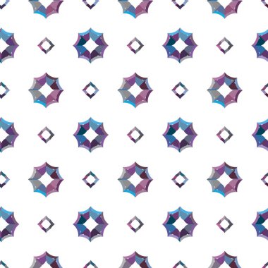 Modern geometrik vektör tasarımı, kusursuz desen çizimi