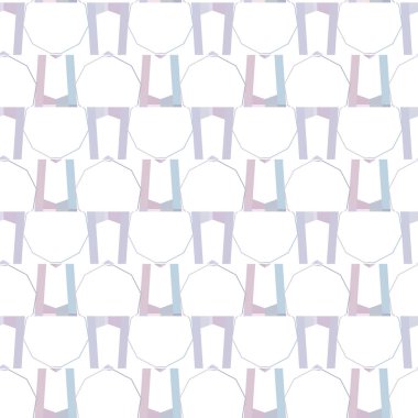 Soyut geometrik şablonun vektör çizimi