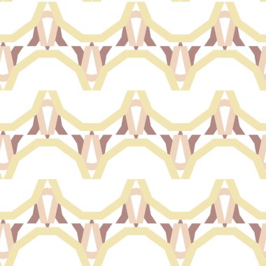 Modern geometrik vektör tasarımı, kusursuz desen çizimi