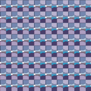 Modern geometrik vektör tasarımı, kusursuz desen çizimi