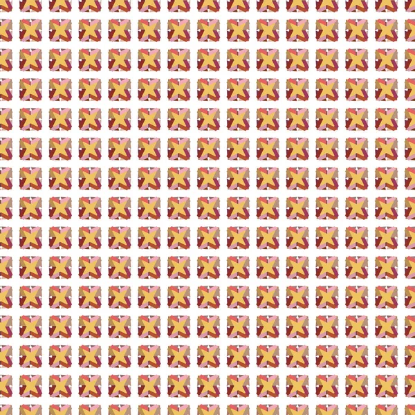 Nahtlose Geometrische Ornamentale Muster Abstrakte Illusion Hintergrund — Stockvektor