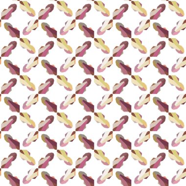 Modern geometrik vektör tasarımı, kusursuz desen çizimi