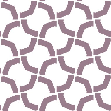 Modern geometrik vektör tasarımı, kusursuz desen çizimi