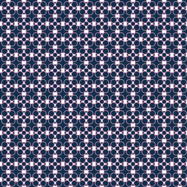 Modern geometrik vektör tasarımı, kusursuz desen çizimi