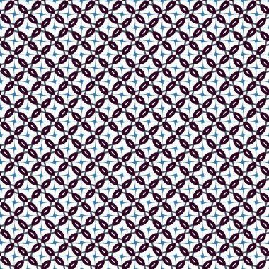 Modern geometrik vektör tasarımı, kusursuz desen çizimi