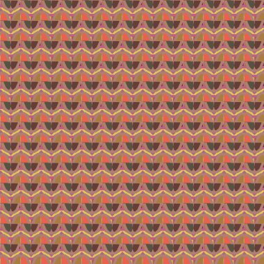 Modern geometrik vektör tasarımı, kusursuz desen çizimi