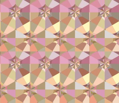 Soyut geometrik şablonun vektör çizimi