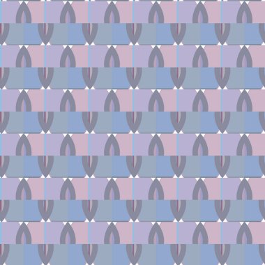 Modern geometrik vektör tasarımı, kusursuz desen çizimi