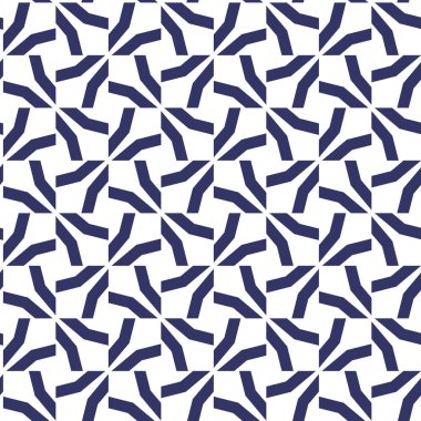 Modern geometrik vektör tasarımı, kusursuz desen çizimi