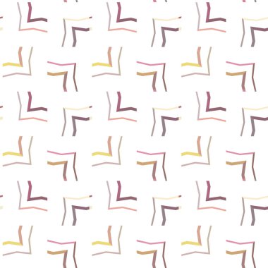 Kusursuz geometrik süslemeli desen, soyut illüzyon arka planı   