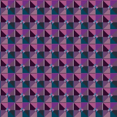 Soyut geometrik şablonun vektör çizimi 