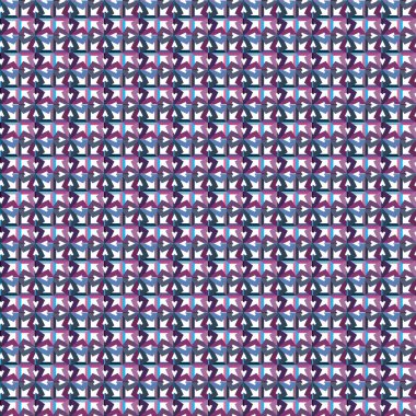 Modern geometrik vektör tasarımı, kusursuz desen çizimi