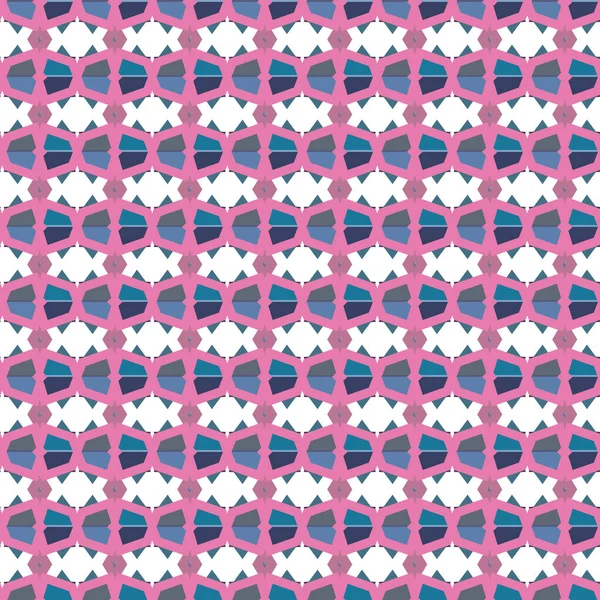 Fondo Tela Patrón Sin Costura Impresión Ornamental Abstracta — Vector de stock