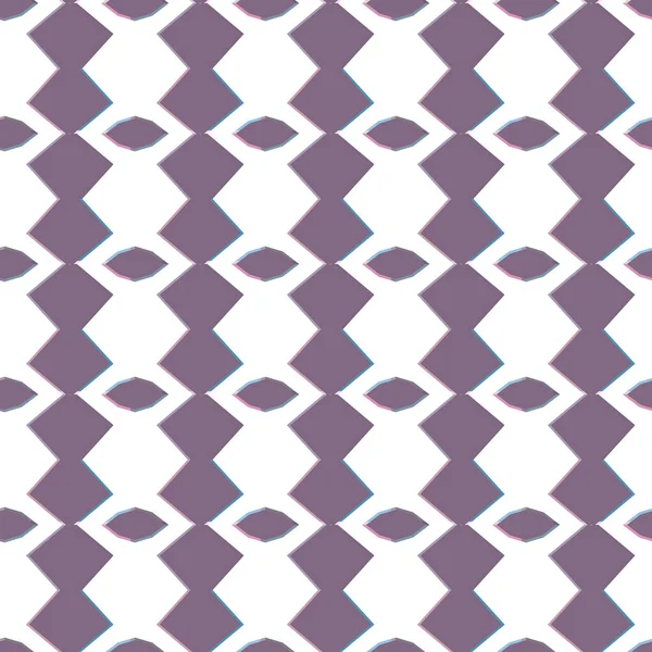 Nahtlose Geometrische Ornamentale Muster Abstrakte Illusion Hintergrund — Stockvektor