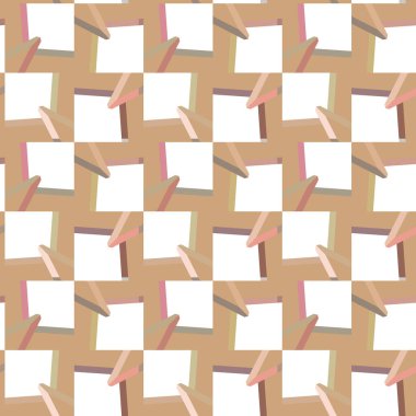 soyut süslemeli baskı, kusursuz desenli kumaş arkaplan