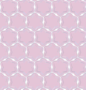 Kusursuz geometrik süslemeli desen, soyut illüzyon arka planı   