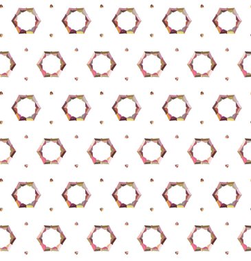 Üçgenli geometrik soyut desen, vektör arkaplan