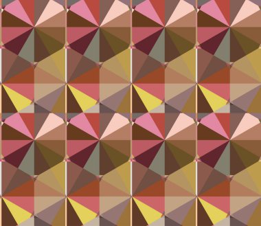 Modern geometrik vektör tasarımı, kusursuz desen çizimi