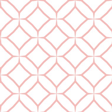 Modern geometrik vektör tasarımı, kusursuz desen çizimi