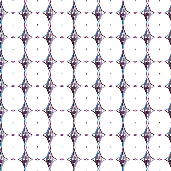 Nahtlose Geometrische Ornamentale Muster Abstrakte Illusion Hintergrund — Stockvektor