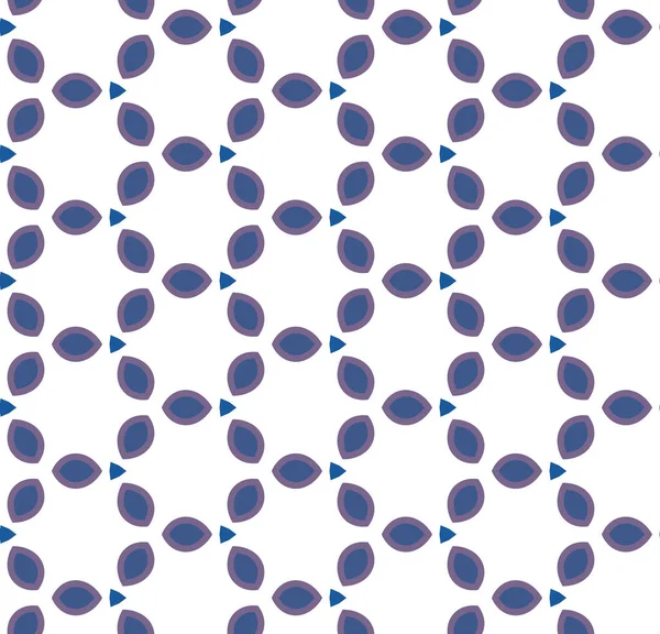 Nahtlose Geometrische Ornamentale Muster Abstrakte Illusion Hintergrund — Stockvektor