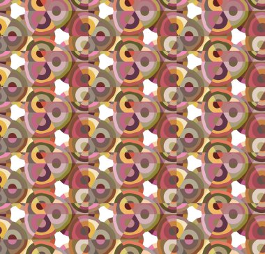 Kusursuz geometrik süs deseni. Vektör illüstrasyonu 