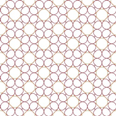 Kusursuz geometrik süslemeli desen