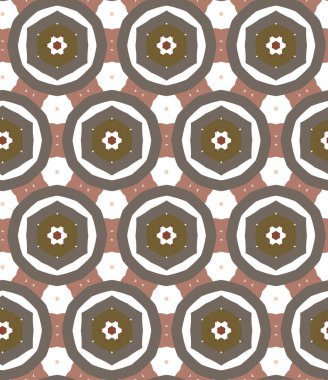 Kusursuz geometrik süs deseni. Vektör illüstrasyonu 