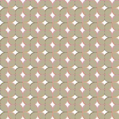 Kusursuz geometrik süs deseni. Vektör illüstrasyonu 