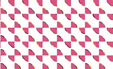 Kusursuz geometrik süs deseni. Vektör illüstrasyonu 