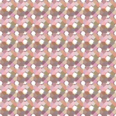 Geometrik şekilli kusursuz desen. vektör illüstrasyonu