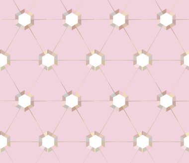 Kusursuz geometrik süs deseni. Vektör illüstrasyonu 