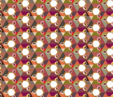 Soyut geometrik şekilli kusursuz vektör arkaplanı