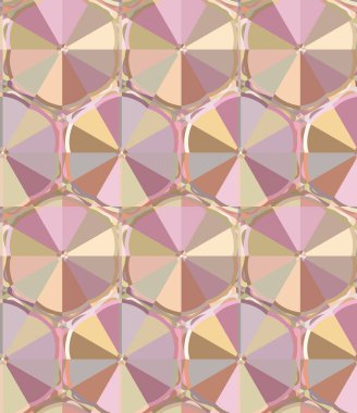 Kusursuz geometrik süs deseni. Vektör illüstrasyonu 