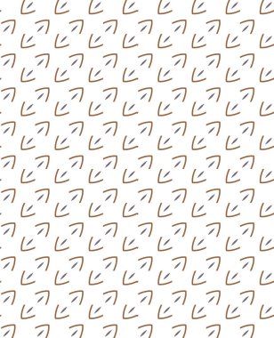 Soyut vektör geometrik dikişsiz desen. beyaz çizgi örgülü modern minimalist arkaplan