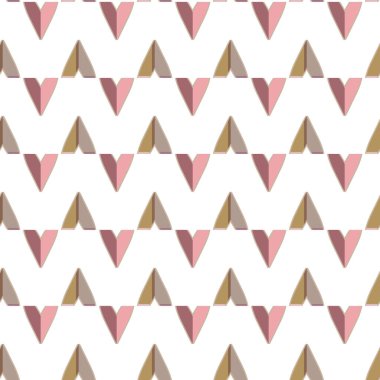 Kusursuz geometrik süs deseni. Vektör illüstrasyonu 