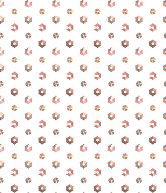 Kusursuz geometrik süs deseni. Vektör illüstrasyonu 