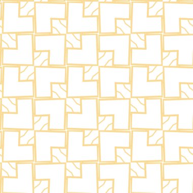 Kusursuz geometrik süs deseni. Vektör illüstrasyonu 