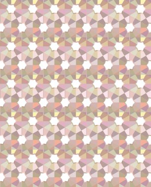 Kusursuz geometrik süslemeli desen