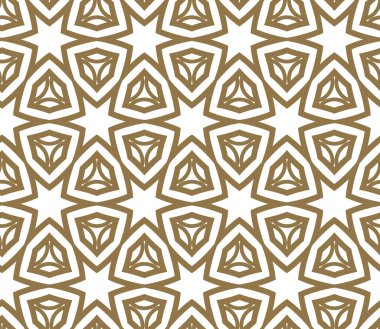 Kusursuz geometrik süslemeli desen