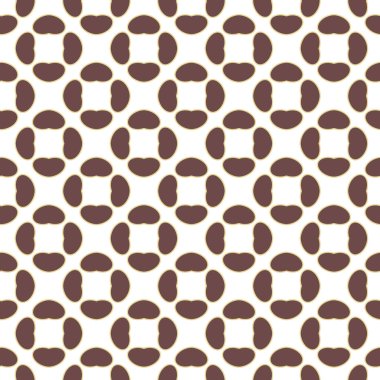 Kusursuz geometrik süs deseni. Vektör illüstrasyonu 