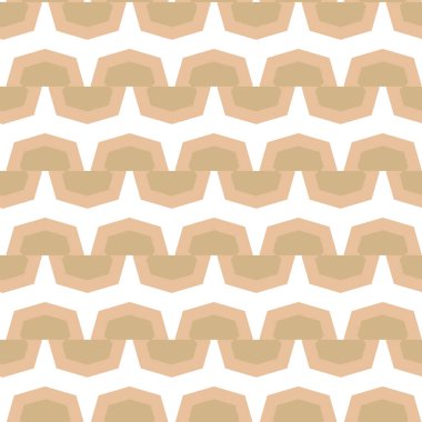 Kusursuz geometrik süs deseni. Vektör illüstrasyonu 