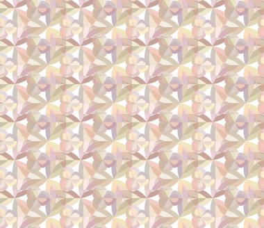 Modern geometrik vektör tasarımı, kusursuz desen çizimi