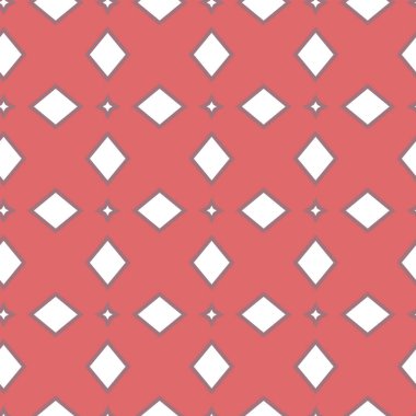 Kusursuz geometrik süs deseni. Vektör illüstrasyonu 