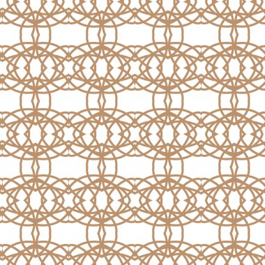 Soyut vektör geometrik dikişsiz desen. beyaz çizgi örgülü modern minimalist arkaplan