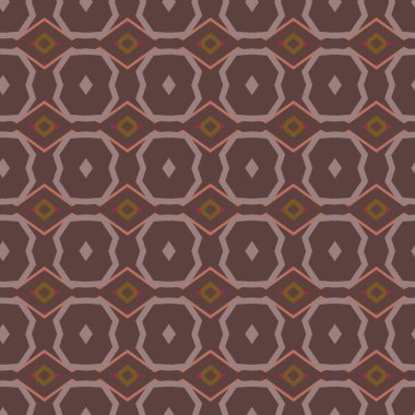 Modern geometrik vektör tasarımı, kusursuz desen çizimi