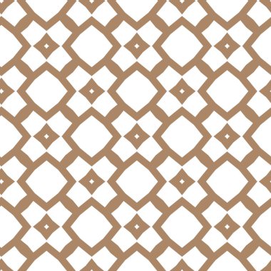 Kusursuz geometrik süs deseni. Vektör illüstrasyonu 