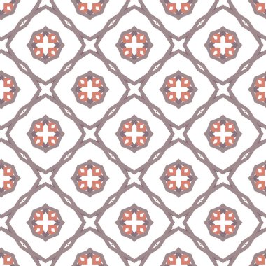 Modern geometrik vektör tasarımı, kusursuz desen çizimi