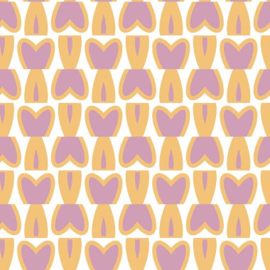 Kusursuz geometrik süs deseni. Vektör illüstrasyonu 