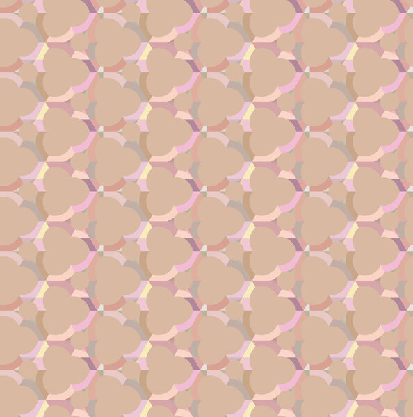 Seamless geometric ornamental pattern